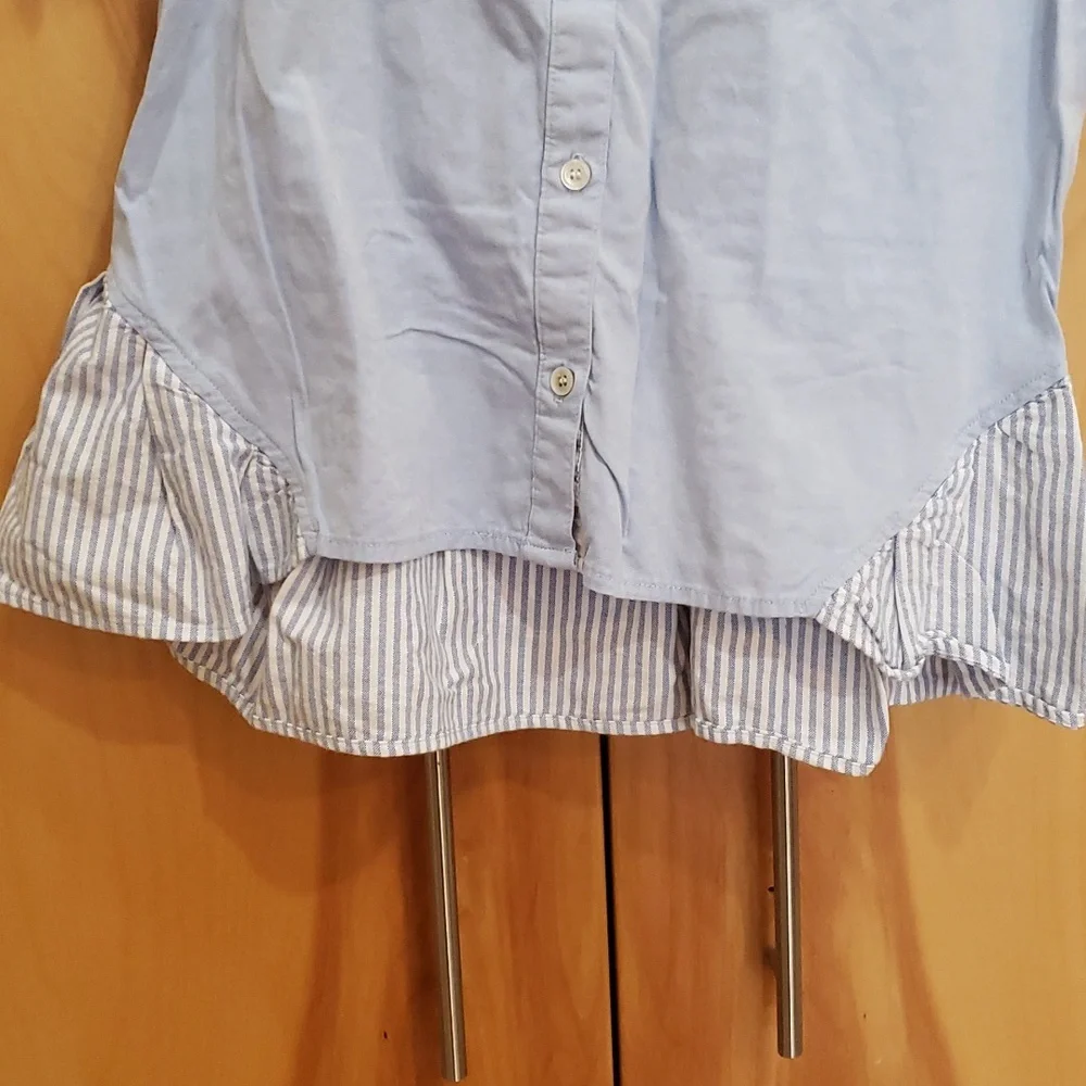 Clu Chambray High Low. - Picture 2 of 3